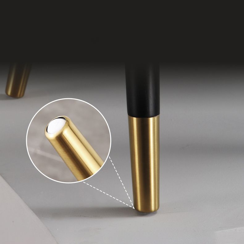 Glam Kitchen Dining Chairs Faux Leather Side Chairs for Kitchen Clearhalo 'Dining Chairs' 'Dining Tables & Seating' 'dining_chair' 'furn' 'furn_dining_chair' 'Furniture' 'Kitchen & Dining Furniture' 1200x1200_c0975d2f-4523-429d-8ca8-ba390186da1c