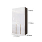 Contemporary Wooden Wardrobe White Colour Soft Close Door Wardrobe Closet Clearhalo 'Armoires & Wardrobes' 'armoires_wardrobes' 'Bedroom Furniture' 'furn' 'furn_armoires_wardrobes' 'Furniture' 1200x1200_c09a91b5-0be9-4254-a037-44688c3c46ee