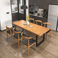 Modern 1/4/5/7 Pieces Dining Set Rectangle Solid Wood Dining Table Set Clearhalo 'Dining Room Sets' 'Dining Tables & Seating' 'dining_room_set' 'furn' 'furn_dining_room_set' 'Furniture' 'furniture_dining_room_set' 'Kitchen & Dining Furniture' 'kitchen&dining_furn' 'kitchen' 1200x1200_c09c541e-8ab0-412a-8d1b-3a2e5f0645c4