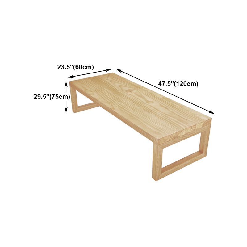 Solid Wood Meeting Table Modern Office Table with Sled Pedestal Clearhalo 'furn' 'furn_office_desk' 'Furniture' 'Office Desks' 'Office Furniture' 'office_desk' 1200x1200_c0a00b60-2fed-4366-8158-3ab410001288