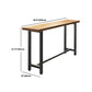 Modern 1/7 Pieces Bar Table Set Rectangle Pine Wood Counter Table for Milk Tea Shop Clearhalo 'Bar Furniture' 'furn' 'furn_home_bar_bar_sets' 'Furniture' 'Home Bars & Bar Sets' 'home_bar_bar_sets' 'Kitchen & Dining Furniture' 1200x1200_c0a579a9-9928-4321-8ae3-56997b1ebf13