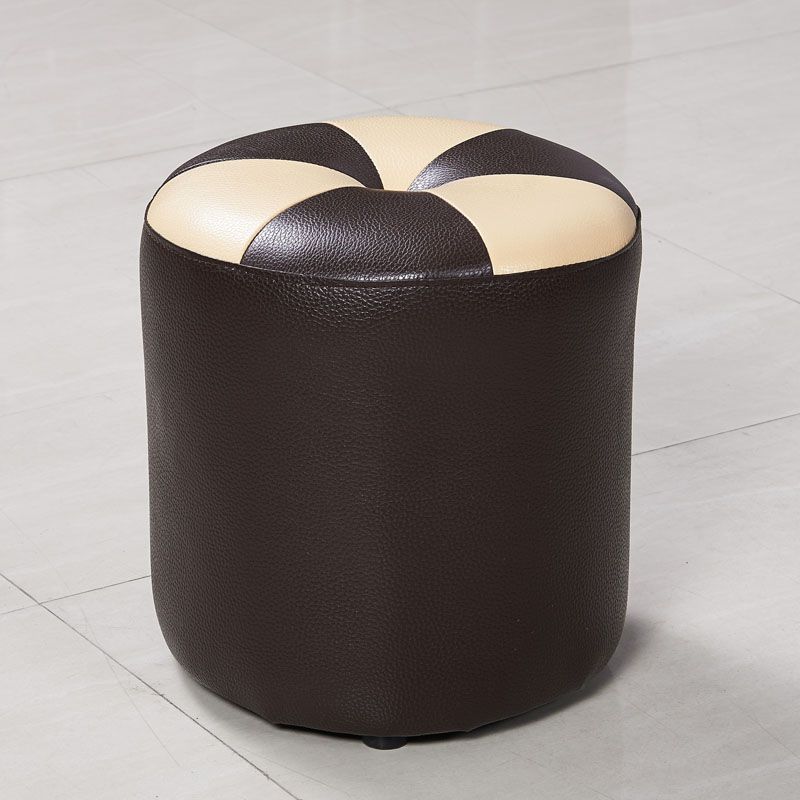 Purple Modern Round Pouf Stain Resistant Color Piece Pouf for Living Room Clearhalo 'furn' 'furn_ottomans_poufs' 'Furniture' 'Living Room Furniture' 'Ottomans & Poufs' 'ottomans_poufs' 1200x1200_c0a58c26-45ec-414a-8853-89a2e79312d6