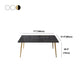 Glam Style Office Desk Rectangular Writing Desk with Metal Legs Clearhalo 'furn' 'furn_office_desk' 'Furniture' 'furniture_office_desk' 'Office Desks' 'Office Furniture' 'office_desk' 1200x1200_c0a6220a-ce57-4544-8133-7b751db480ee