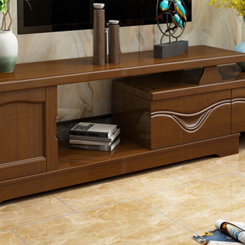 Wooden TV Stand Console Traditional Style Home TV Cabinet with Drawers Clearhalo 'furn' 'furn_tv_stands_entertainment_centers' 'Furniture' 'Living Room Furniture' 'TV Stands & Entertainment Centers' 'TV Stands & Media Storage Furniture' 'tv_stands_entertainment_centers' 1200x1200_c0a8cf60-2117-4bfd-be3d-54cfdb46d6a5