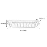 Transitional Modern Biscuit Back Sofa 23.62"High Velvet Tuxedo Arm Chesterfield Sofa Clearhalo 'furn' 'furn_sofas' 'Furniture' 'furniture_sofas' 'kitchen' 'kitchen_sofas' 'Living Room Furniture' 'Sofa' 'sofas' 1200x1200_c0a8e2ad-46dd-43bf-83ef-c9c09d53be5c