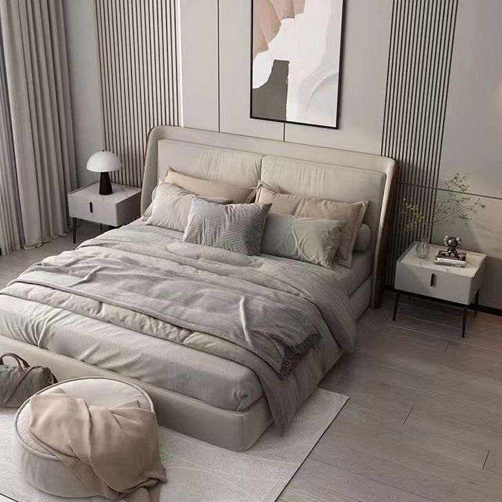 Contemporary 1 Drawer Accent Table Nightstand Antique Finish Bed Nightstand Clearhalo 'Bedroom Furniture' 'furn' 'furn_night_stand' 'Furniture' 'night_stand' 'Nightstands' 1200x1200_c0aa179e-8864-4f7d-a590-e1c7da553c78