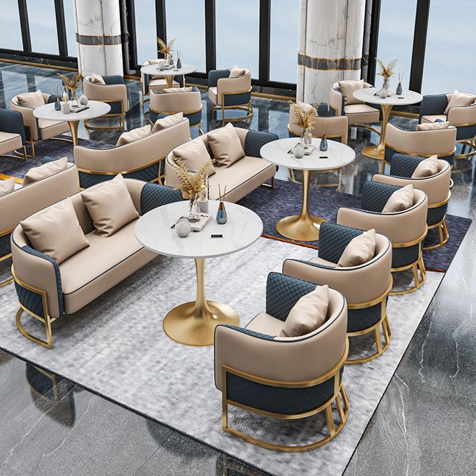 Traditional Luxury Style Dining Table White Round Sintered Stone Table Clearhalo ' dining_table' 'Dining Tables & Seating' 'Dining Tables' 'furn' 'furn_dining_table' 'Furniture' 'furniture_dining_table' 'Kitchen & Dining Furniture' 'kitchen&dining_furn' 'kitchen' 'kitchen_dining_table' 1200x1200_c0aa47dd-4baa-41db-a993-0489b0f6ecc7