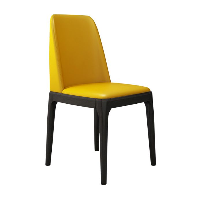 Wood Scandinavian Restaurant Side Chair Parsons Multi-color Dining Chair Clearhalo ' kitchen&dining_furn' 'Dining Chairs' 'Dining Tables & Seating' 'dining_chair' 'Furniture' 'furniture_dining_chair' 'Kitchen & Dining Furniture' 'kitchen' 1200x1200_c0b0d62a-85a2-4424-a459-c28ad2ebb8ad