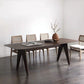 Solid Wood Contemporary Rectangular Table Brown Wood Top Table with 4 Legs Clearhalo ' dining_table' 'Dining Tables & Seating' 'Dining Tables' 'furn' 'furn_dining_table' 'Furniture' 'furniture_dining_table' 'Kitchen & Dining Furniture' 'kitchen&dining_furn' 'kitchen' 'kitchen_dining_table' 1200x1200_c0b1d023-77ad-47cf-86b7-1cf3b5e5d652