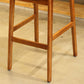 Contemporary Wood Stool Backrest Counter Stool Furniture for Restaurant