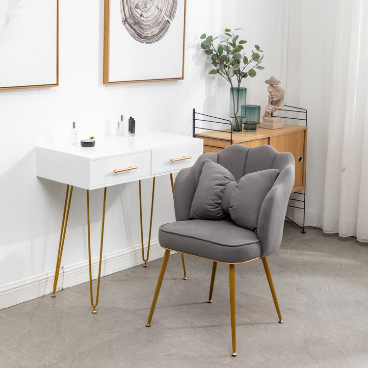 Scandinavian Style Faux Leather Dining Chairs Solid Back Armless Chairs Clearhalo ' kitchen&dining_furn' 'Dining Chairs' 'Dining Tables & Seating' 'dining_chair' 'furn' 'furn_dining_chair' 'Furniture' 'furniture_dining_chair' 'Kitchen & Dining Furniture' 'kitchen' 1200x1200_c0b54db6-f6f6-4093-844d-7d08091ad14b