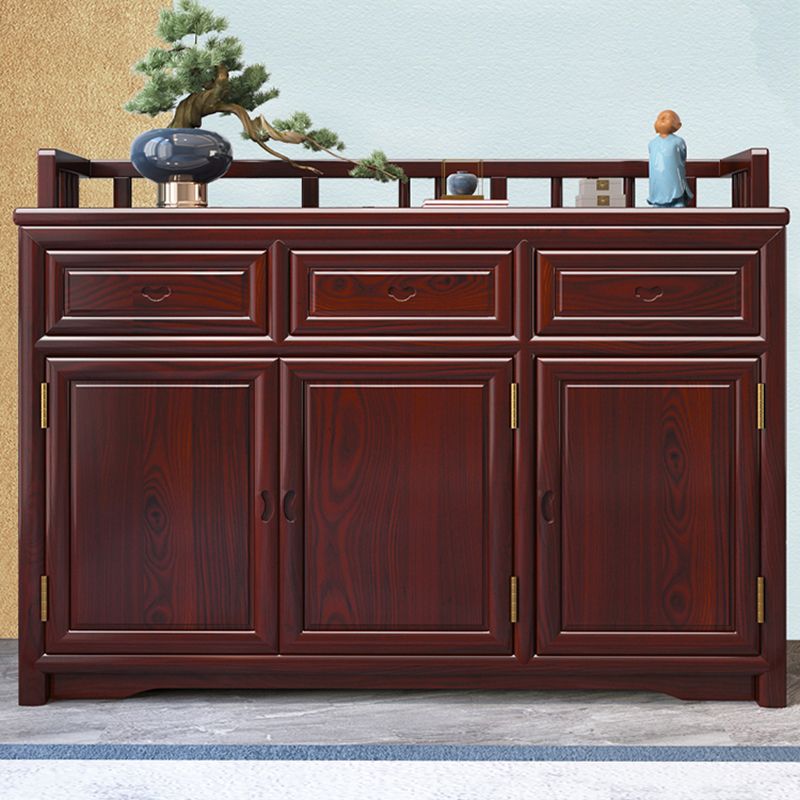 Traditional Rectangle Storage Cabinet Solid Wood Accent Cabinet Clearhalo 'Cabinets & Chests' 'cabinets_chests' 'furn' 'furn_cabinets_chests' 'Furniture' 'Living Room Furniture' 1200x1200_c0b75859-7b70-4eb2-83ff-3cebafb95717