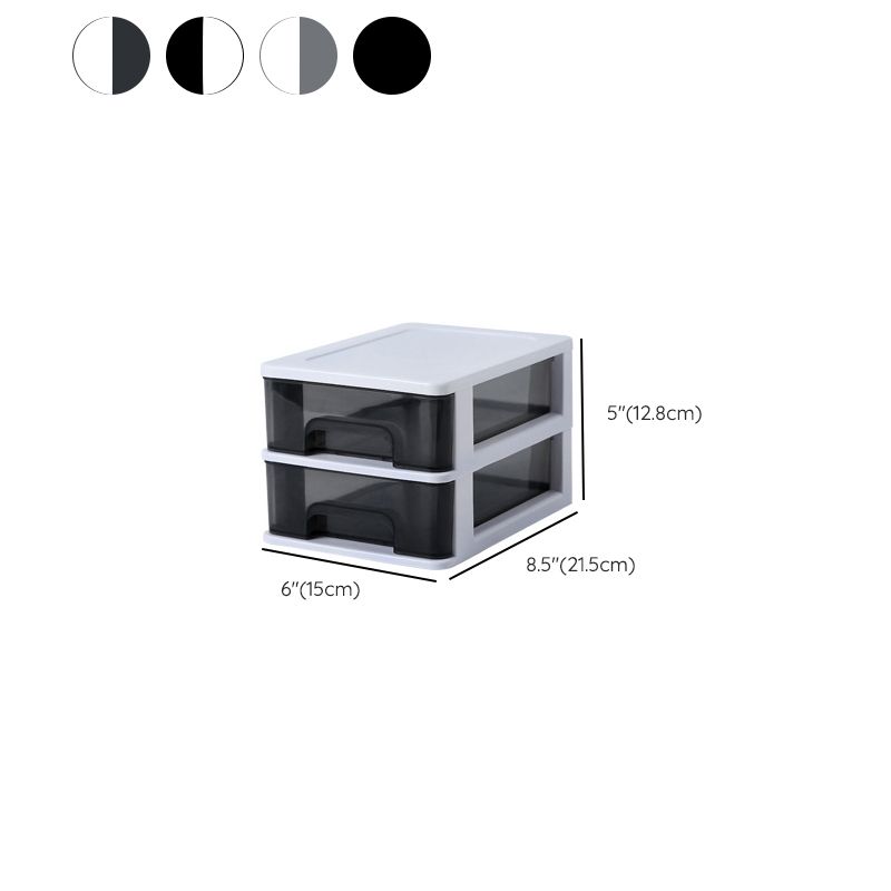 Aktenschrank seitlich Kunststoff moderner Aktenschrank mit Schubladen für Zuhause und Büro