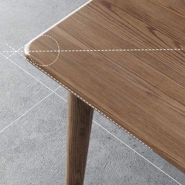 Modern Style Ash Wood Dining Table 4 Legs Rectangular Table in Wood Color Clearhalo ' dining_table' 'Dining Tables & Seating' 'Dining Tables' 'furn' 'furn_dining_table' 'Furniture' 'furniture_dining_table' 'Kitchen & Dining Furniture' 'kitchen&dining_furn' 'kitchen' 'kitchen_dining_table' 1200x1200_c0ba034e-b9da-421d-9ac3-f3806d4a92d8