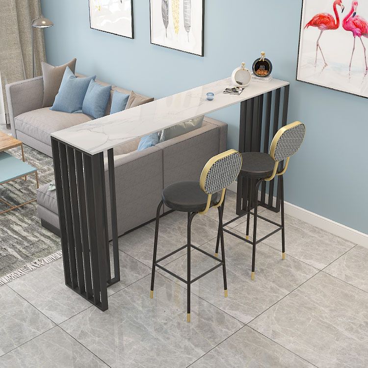 Industrial Bar Table Set 1/2/3 Pieces Bar Stool and Table Set Clearhalo 'Bar Furniture' 'furn' 'furn_home_bar_bar_sets' 'Furniture' 'Home Bars & Bar Sets' 'home_bar_bar_sets' 'Kitchen & Dining Furniture' 1200x1200_c0bd8289-84f4-46d7-8b83-82a671bf34ad