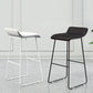 Modern Armless Backrest Counter Stool Steel Cafe Bar Stool with Pedal and Acrylic Seat Clearhalo 'Bar Furniture' 'Bar Stools' 'bar_stools' 'furn' 'furn_bar_stools' 'Furniture' 'furniture_bar_stools' 'Kitchen & Dining Furniture' 1200x1200_c0bdae9f-2149-4262-a134-6ae111a36e88