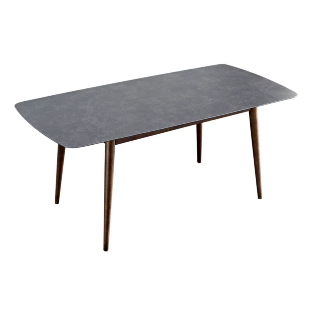 Contemporary Style Home Sintered Stone Dining Table Rectangle Shape Table with 4 Legs Base Clearhalo ' dining_table' 'Dining Tables & Seating' 'Dining Tables' 'furn' 'furn_dining_table' 'Furniture' 'furniture_dining_table' 'Kitchen & Dining Furniture' 'kitchen&dining_furn' 'kitchen' 'kitchen_dining_table' 1200x1200_c0be0eac-ff1f-408f-875c-77a88d139405