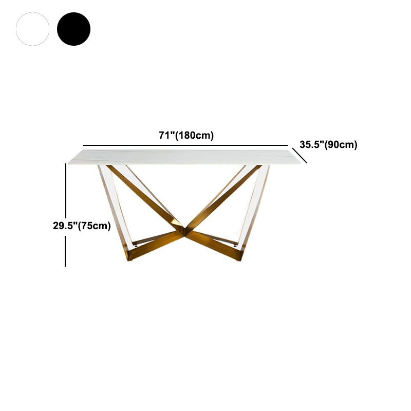1/4/5 Pieces Sintered Stone Dining Chairs Set Rectangle Table Set for Home Clearhalo 'Dining Room Sets' 'Dining Tables & Seating' 'dining_room_set' 'furn' 'furn_dining_room_set' 'Furniture' 'furniture_dining_room_set' 'Kitchen & Dining Furniture' 'kitchen&dining_furn' 'kitchen' 1200x1200_c0c0a137-dbc1-4996-9ac7-4a6093c17f4f