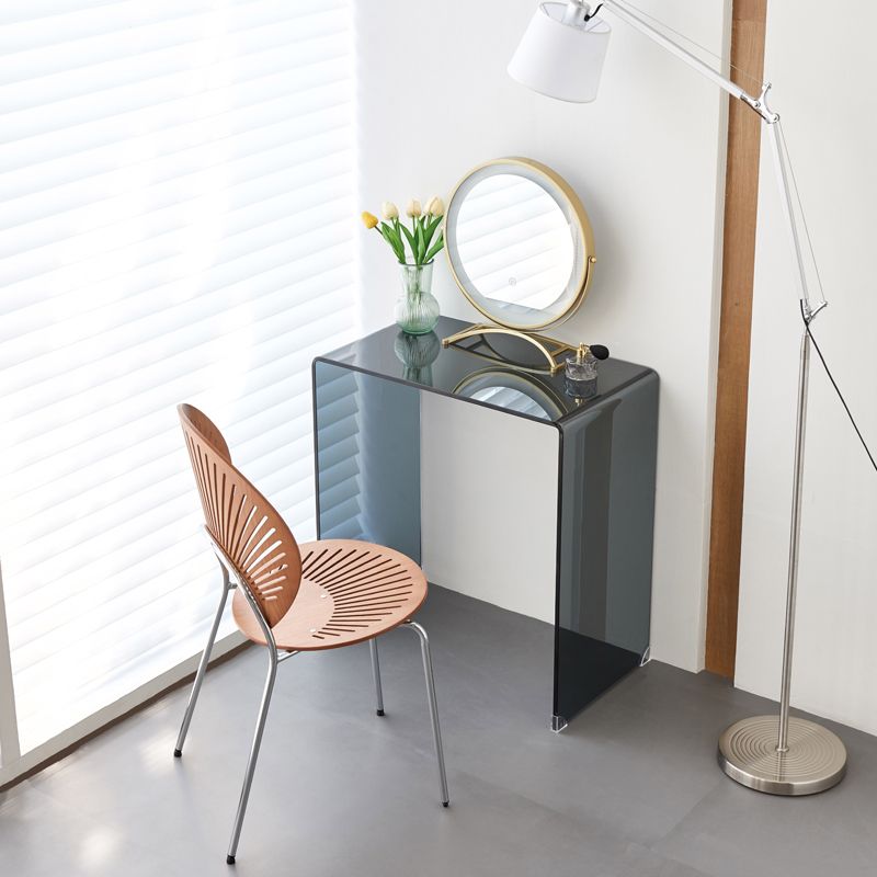 Trucco in vetro contemporaneo Vanity Vanity Set per camera da letto