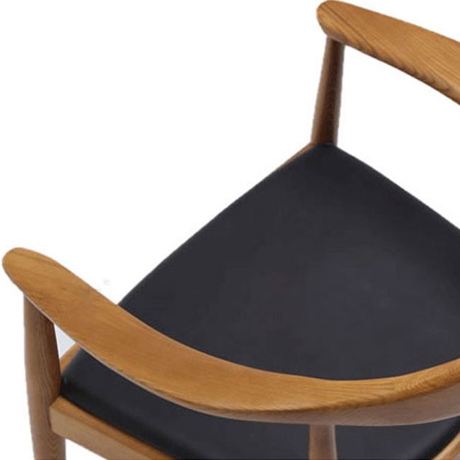 Contemporary Style Chairs Solid Wood Dining Room Open Back Dining Side Chair for Home Clearhalo ' kitchen&dining_furn' 'Dining Chairs' 'Dining Tables & Seating' 'dining_chair' 'furn' 'furn_dining_chair' 'Furniture' 'furniture_dining_chair' 'Kitchen & Dining Furniture' 'kitchen' 1200x1200_c0c46f5e-476e-4c0f-b62c-c4c03d28dcc1