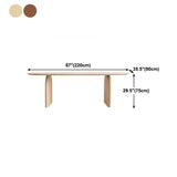 Oval Dining Table Pine Solid Wood Dining Table with Double Pedestal Clearhalo 'Dining Tables & Seating' 'Dining Tables' 'dining_table' 'furn' 'furn_dining_table' 'Furniture' 'Kitchen & Dining Furniture' 1200x1200_c0c5fac5-90c4-4647-bc91-ab1c1a51e615