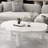 White Coffee Table Nordic Style Coffee Table for Living Room