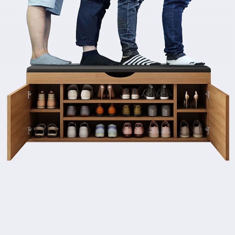 13,65 "W banc d'entrée industriel banc de siège rectangle avec rembourrage