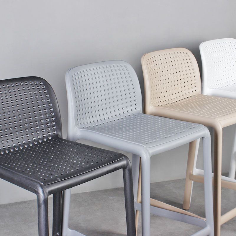 Nordic Macron Stackable Counter Stools Colorful Indoor Plastic Bar Stool Clearhalo 'Bar Furniture' 'Bar Stools' 'bar_stools' 'furn' 'furn_bar_stools' 'furniture_bar_stools' 'Kitchen & Dining Furniture' 'kitchen&dining_furn' 'kitchen' 'kitchen_furn' Furniture' 1200x1200_c0c95346-bf21-4b86-8e6c-43b19664e575