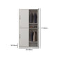 Contemporary Hinged Wardrobe Cabinet Steel Wardrobe Closet for Home