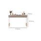 Plastic White Modern Drawers Included Vanity Dressing Table with Mirror