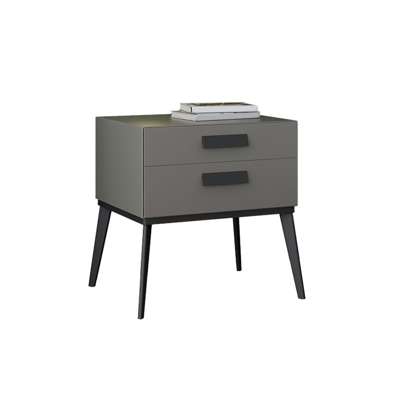 Wooden and Leather Bedside Cabinet Modern Minimalist Bedside Table with Drawers Clearhalo 'Bedroom Furniture' 'furn' 'furn_night_stand' 'Furniture' 'night_stand' 'Nightstands' 1200x1200_c0cd9607-b61c-48c6-ab42-7e20b78572cd