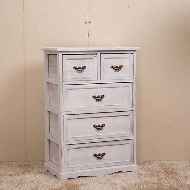 Traditional Solid Wood Lingerie Chest Vertical Storage Chest Dresser with Drawers Clearhalo 'Bedroom Furniture' 'Dressers & Chests' 'dressers_chests' 'furn' 'furn_dressers_chests' 'Furniture' 1200x1200_c0d1a31b-89c8-4363-88c4-a20352f7f727