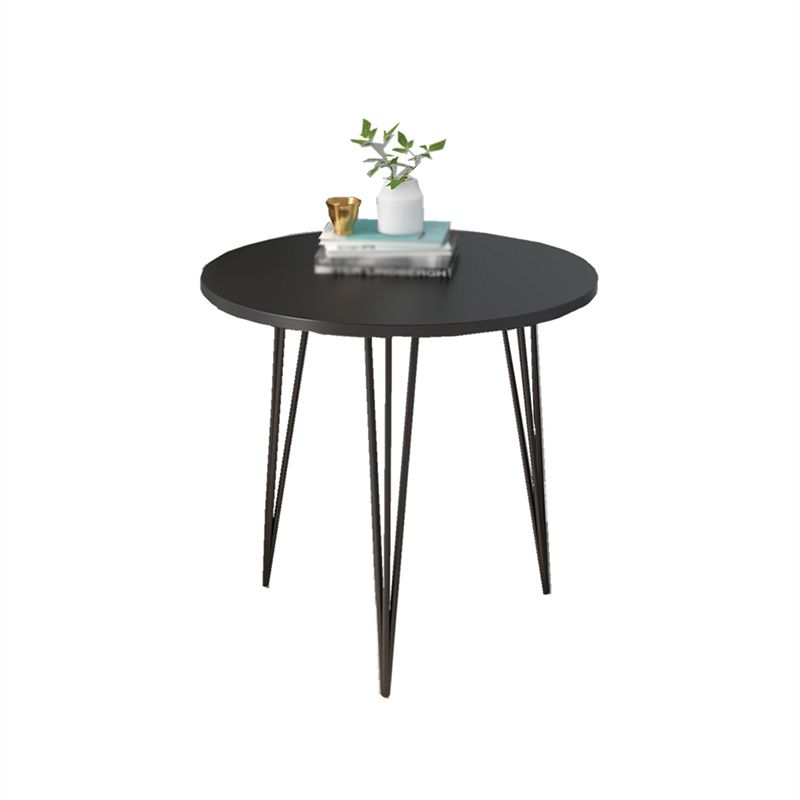 3 Legs Steel End Table Wood Round Side Table for Loving Room Clearhalo 'Coffee & Accent Tables' 'End & Side Tables' 'end_side_table' 'Furniture' 'furniture_end_side_table' 'Living Room Furniture' 1200x1200_c0d39c78-1a52-40ed-8a56-8e9260a16cc6
