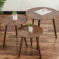 Modern 3 Legs Cocktail Table Round Wood Coffee Table - Brown Clearhalo 'Coffee & Accent Tables' 'Coffee Tables' 'coffee_tables' 'furn' 'furn_coffee_tables' 'Furniture' 'furniture_coffee_tables' 'Living Room Furniture' 1200x1200_c0d45e76-c8bb-4831-8a87-b47b1ba64255