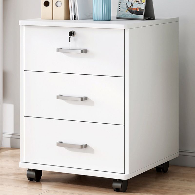 Contemporary Vertical Solid Color Drawers Castors Wood File Cabinet for Home Office Clearhalo 'Filing Cabinets' 'filling_cabinets' 'furn' 'furn_filling_cabinets' 'Furniture' 'Office Furniture' 1200x1200_c0d481be-cf8f-4614-94a0-c1000c3fa15a