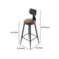 Industrial Wood Bar Table Set 1/2/7 Pieces Rectangular Counter Set for Home Use Clearhalo 'Bar Furniture' 'furn' 'furn_home_bar_bar_sets' 'Furniture' 'Home Bars & Bar Sets' 'home_bar_bar_sets' 'Kitchen & Dining Furniture' 1200x1200_c0d7dafc-5635-4a2e-bed4-fc0107e4dbcf