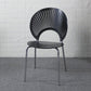Industrial Metal Dining Room Chair Open Back Dining Side Chair for Restaurant Use