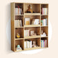 Scandinavian Style Bookshelf Solid Wood Closed Back Bookcase for Home Office Clearhalo 'Bookcases' 'furn' 'furn_bookcases' 'Furniture' 'furniture_bookcases' 'kitchen' 'kitchen_bookcases' 'Living Room Furniture' 'Office Furniture' 1200x1200_c0db328f-be79-4f08-861f-a699772ef31f