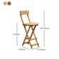 Indoor Simple Armless Wood Barstool Folding Single Counter Stool Clearhalo 'Bar Furniture' 'Bar Stools' 'bar_stools' 'furn' 'furn_bar_stools' 'Furniture' 'furniture_bar_stools' 'Kitchen & Dining Furniture' 1200x1200_c0dcd82c-c4a7-43b8-a4bc-8caf47deaf31