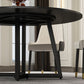 Modern Stone Double Pedestal Dining Table Matte Finish Round Table for Kitchen Clearhalo 'Dining Tables & Seating' 'Dining Tables' 'dining_table' 'furn' 'furn_dining_table' 'Furniture' 'furniture_dining_table' 'Kitchen & Dining Furniture' 'kitchen' 'kitchen_dining_table' 1200x1200_c0dd9f5e-756a-4517-a229-3b9ae9c43296