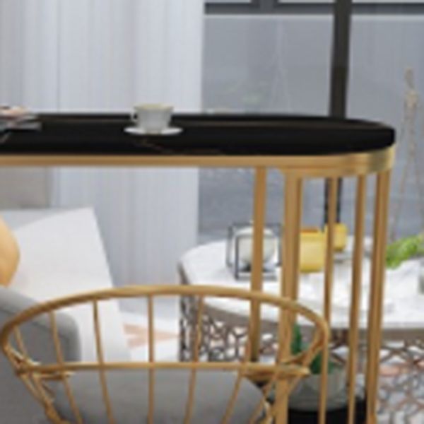 Glam Pub Table Tavolo da bar speciale con doppio piedistallo per uso interno