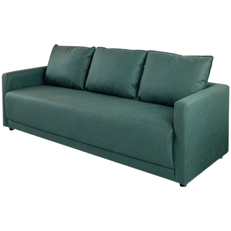 Standard Square Arm Sofa 25.59" D x 27.55" H Sofa for Living Room Clearhalo 'furn' 'furn_sofas' 'Furniture' 'furniture_sofas' 'Living Room Furniture' 'Sofa' 'sofas' 1200x1200_c0e2b285-c736-4acb-b864-eeee52452a8e