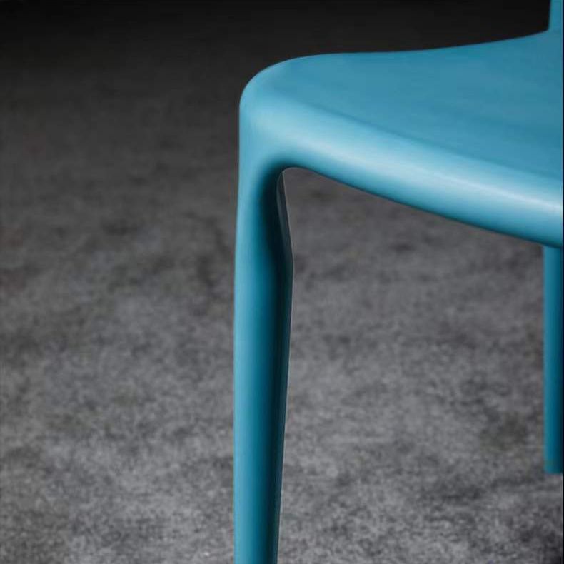 Contemporary Chair Dining Armless Chairs for Kitchen with Plastic Legs Clearhalo 'Dining Chairs' 'Dining Tables & Seating' 'dining_chair' 'furn' 'furn_dining_chair' 'Furniture' 'furniture_dining_chair' 'Kitchen & Dining Furniture' 1200x1200_c0e4954c-5b0f-4890-a251-9e428251f5d9