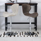 Nordic Indoor Barstool Metal Adjustable Swivel Tall Stool with Upholstered Clearhalo 'Bar Furniture' 'Bar Stools' 'bar_stools' 'furn' 'furn_bar_stools' 'furniture_bar_stools' 'Kitchen & Dining Furniture' 'kitchen&dining_furn' 'kitchen' 'kitchen_furn' Furniture' 1200x1200_c0e9ba6a-9962-45d4-be90-13f910779f83