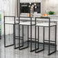 Scandinavian Style Bar-stool with Sled Legs Square Seat Counter Stool for Kitchen Bar Clearhalo 'Bar Furniture' 'Bar Stools' 'bar_stools' 'furn' 'furn_bar_stools' 'furniture_bar_stools' 'Kitchen & Dining Furniture' 'kitchen&dining_furn' 'kitchen' 'kitchen_furn' Furniture' 1200x1200_c0ea3630-0882-47d9-b5a3-cf9f15b09b14
