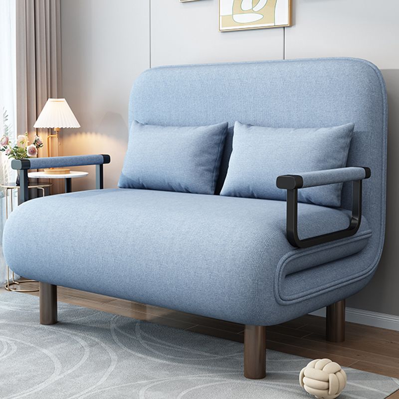 Contemporary Foldable Futon Sleeper Metal Futon and Mattress Clearhalo 'furn' 'furn_futons' 'Furniture' 'Futons & Daybeds' 'Futons' 'Living Room Furniture' 1200x1200_c0ea9b39-6b24-4191-a14b-716cd7e8911d