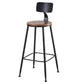 Industrial Style Pub Set 1/5/9 Pieces Solid Wood Pub Dining Set for Indoor Clearhalo 'Bar Furniture' 'furn' 'furn_home_bar_bar_sets' 'Furniture' 'Home Bars & Bar Sets' 'home_bar_bar_sets' 'Kitchen & Dining Furniture' 1200x1200_c0f14139-a771-40d9-a050-4feda2863eaa
