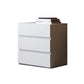 Contemporary Chest with Wooden Drawers Water Resistant Chest