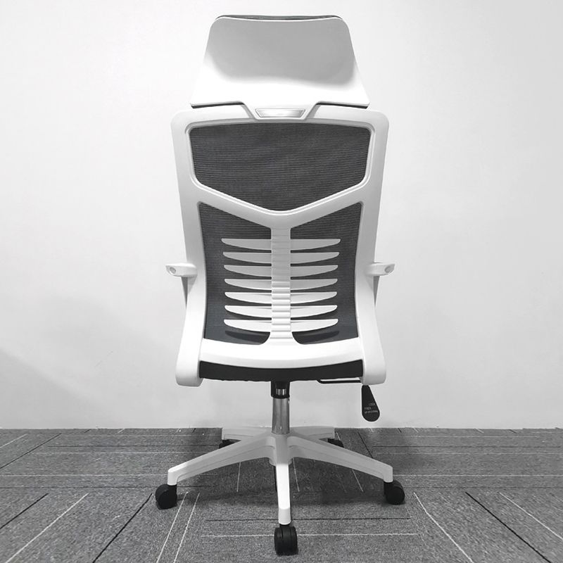 High Back Task Chair Modern Nylon Slide Arms Included Office Chair Clearhalo 'furn' 'furn_office_chair' 'Furniture' 'Office Chairs' 'Office Furniture' 'office_chair' 1200x1200_c1044649-34ec-433c-ab12-487ca68b0149