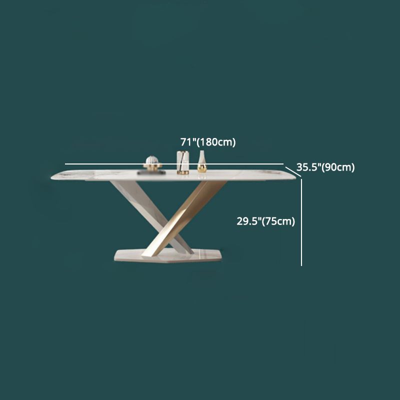 Glam Style Sintered Stone Dining Set 1/4/5/7/9 Pieces Dining Set Clearhalo 'Dining Room Sets' 'Dining Tables & Seating' 'dining_room_set' 'furn' 'furn_dining_room_set' 'Furniture' 'furniture_dining_room_set' 'Kitchen & Dining Furniture' 1200x1200_c1058748-0b66-4a10-b5b9-c3efc00398e2